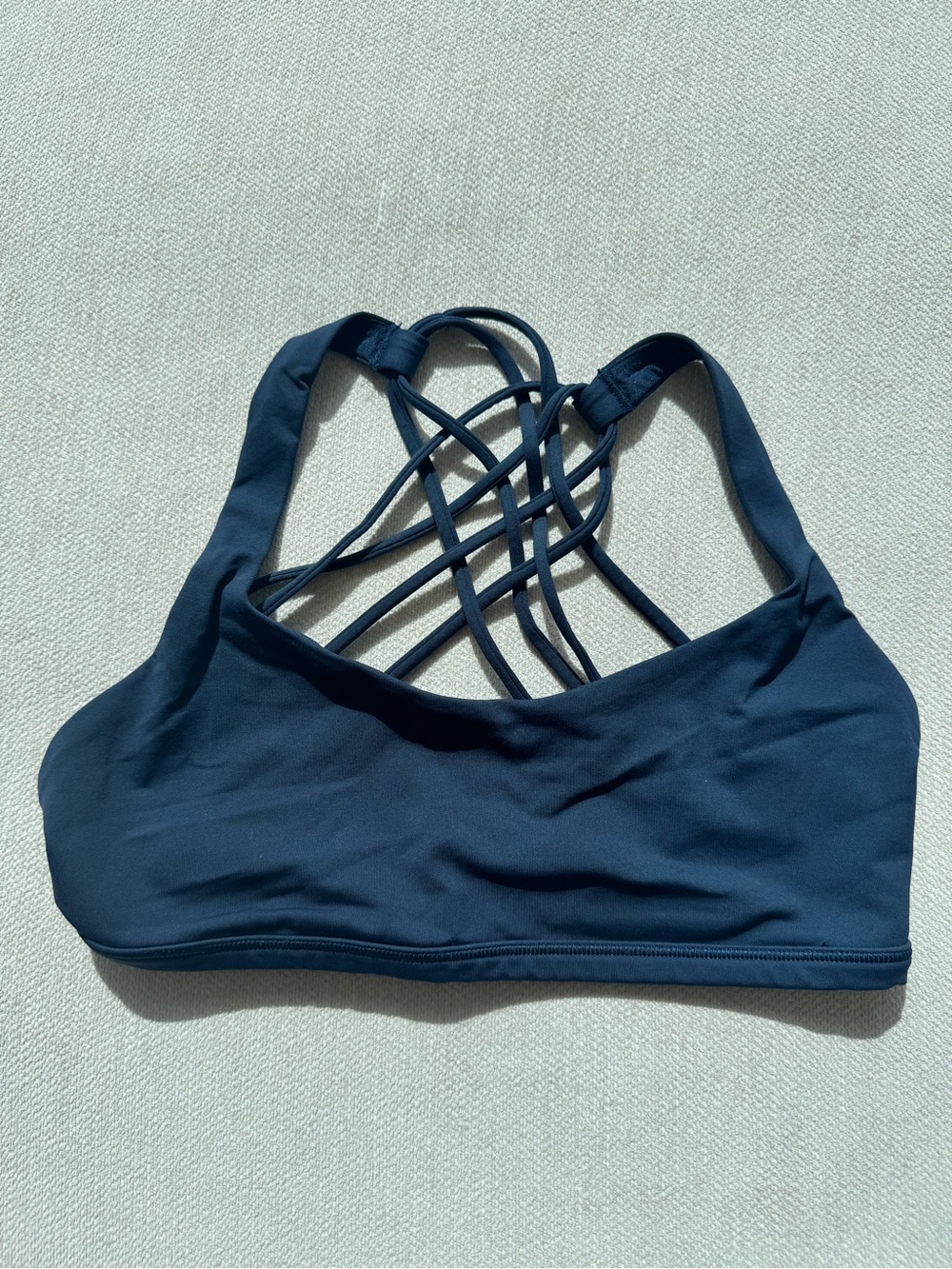 Lululemon Strappy Back Sports Bra - Navy